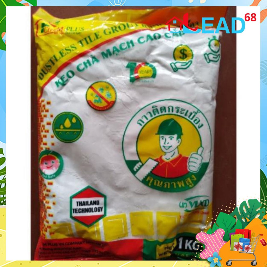 Keo chà mạch Thái Lan 🇹🇭 xi măng trắng ( Shop 5 sao )