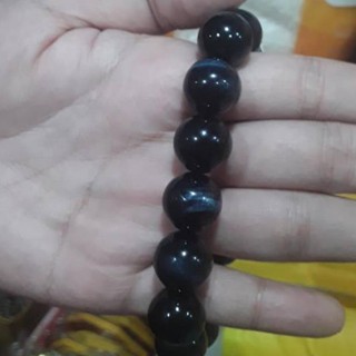 Vòng tay đá mắt hổ đen Cao Cap