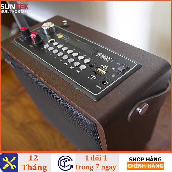 Loa Di Dộng SUNTEK A061 Tích Hợp Hát Karaoke (Hàng chính hãng)