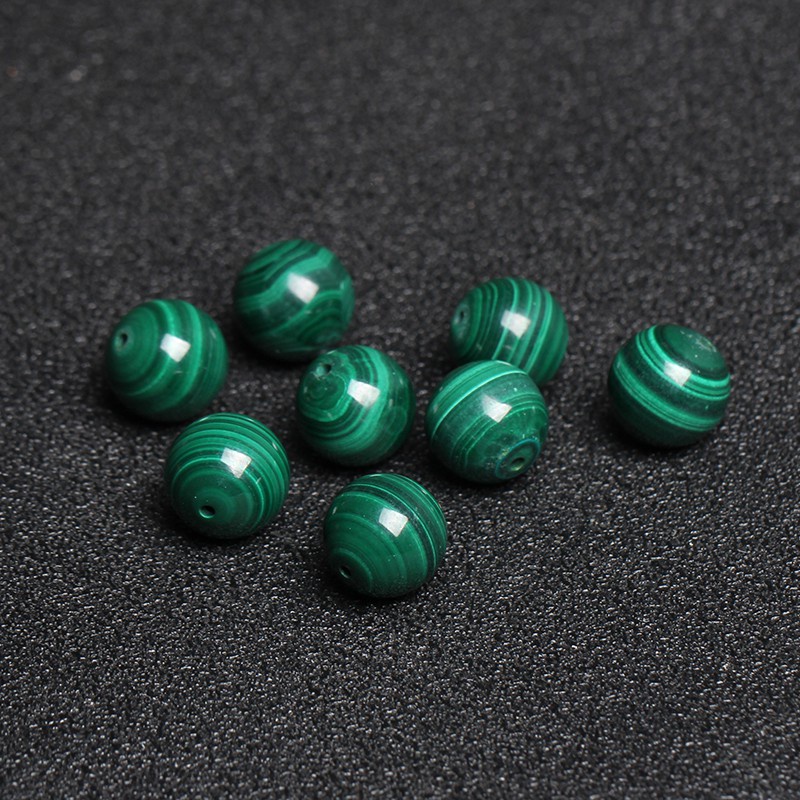 Hạt Đá Malachite Tự Nhiên 4A