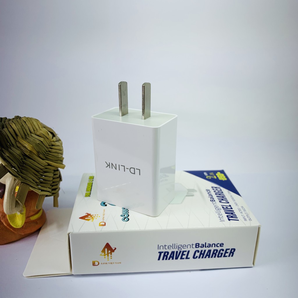 Củ sạc 2.1A chính hãng Ldlink cho iphone/samsung/vivo/oppo... tất cả các dòng điện thoại bảo hành 12 tháng 1 đổi 1