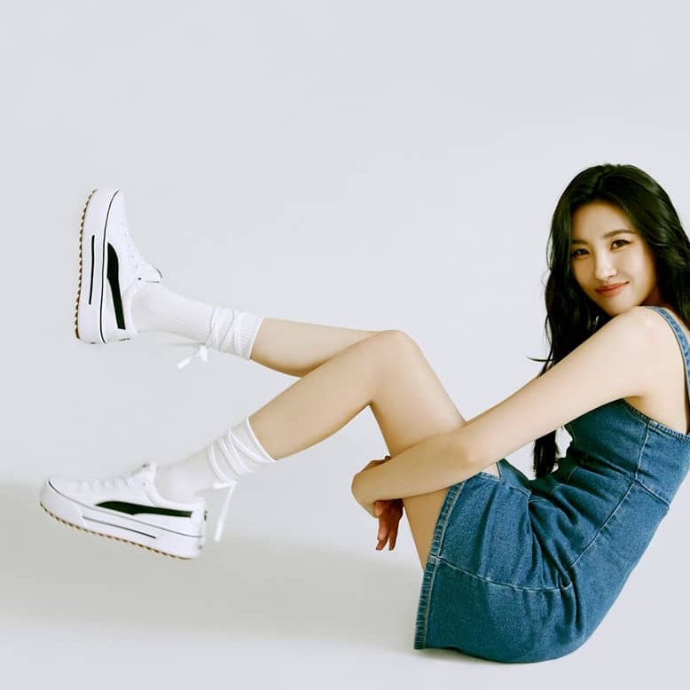 Giày Thể Thao Nữ Báo Đen Kaia Platform, Hack Dáng 6cm, Dễ Phối Đồ, Năng Động, Bản Trung Quốc