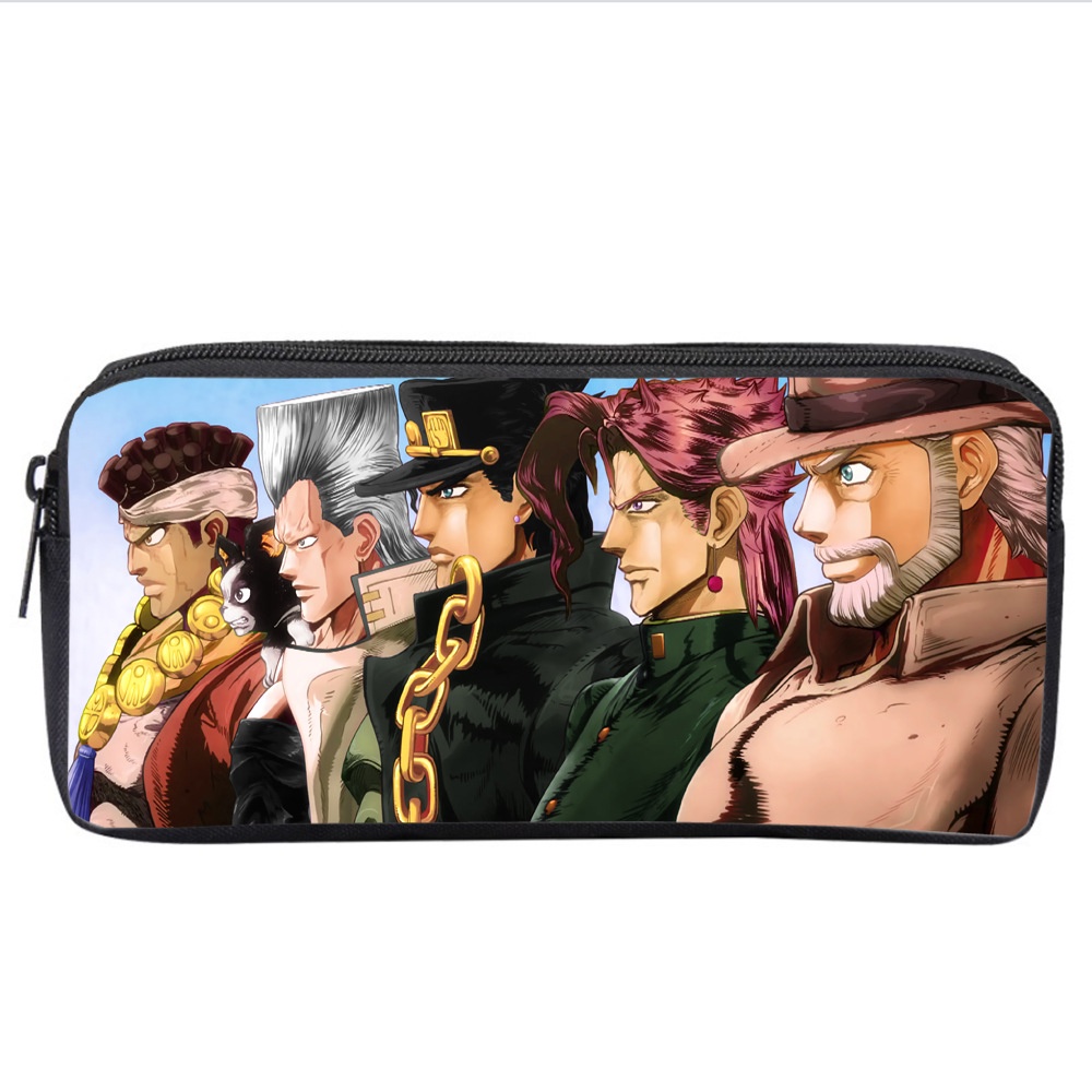 Túi Đựng Bút Sức Chứa Lớn Họa Tiết Hoạt Hình Jonathan Anime YB2 Jojo 'S Bizarre Adventure