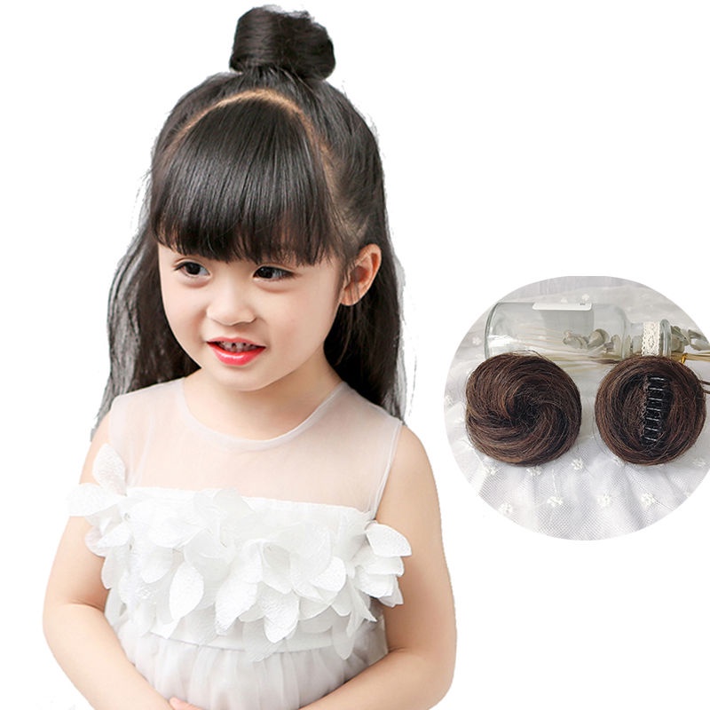 Dụng Cụ Búi Tóc Giả Mini Cho Nữ