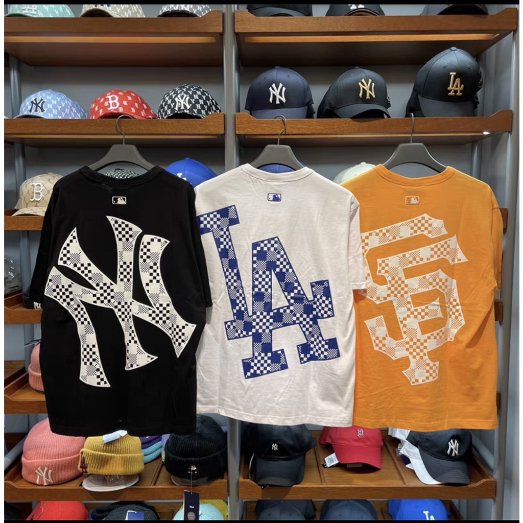 Áo thun tay lỡ MLb zik zak , áo phông unisex , Cocmer_vn