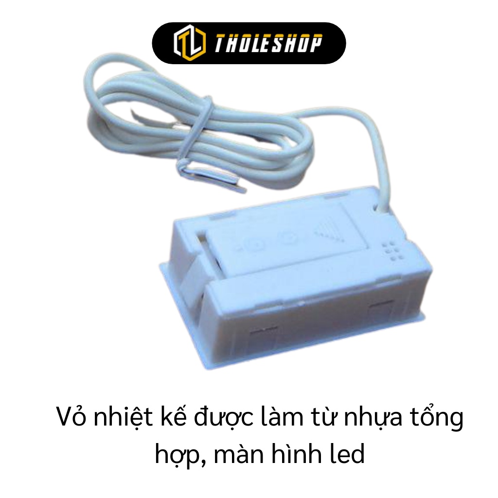 Đo Nhiệt Độ Môi Trường, Nước Nóng - Nhiệt Kế Điện Tử TPM-10 Hiển Thị Màn hình Led 8830
