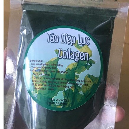 1kg tảo diệp lục collagen bột tảo xoắn đắp mặt hàng loại 1.