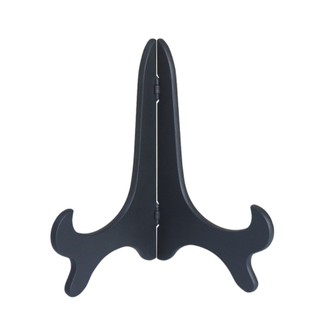 Đế kẹp giả gỗ (nhựa Đen)15cm,20cm,28cm - 2 chân kê( liễng thờ,bài vị,đồ trưng bày,hộp trang trí..)