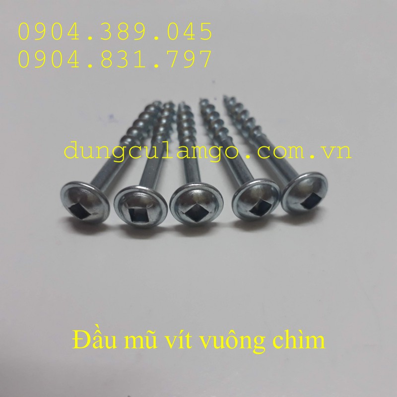 Vít gỗ (sản xuất theo quy cách Kreg) | vít khoan chéo 38mm