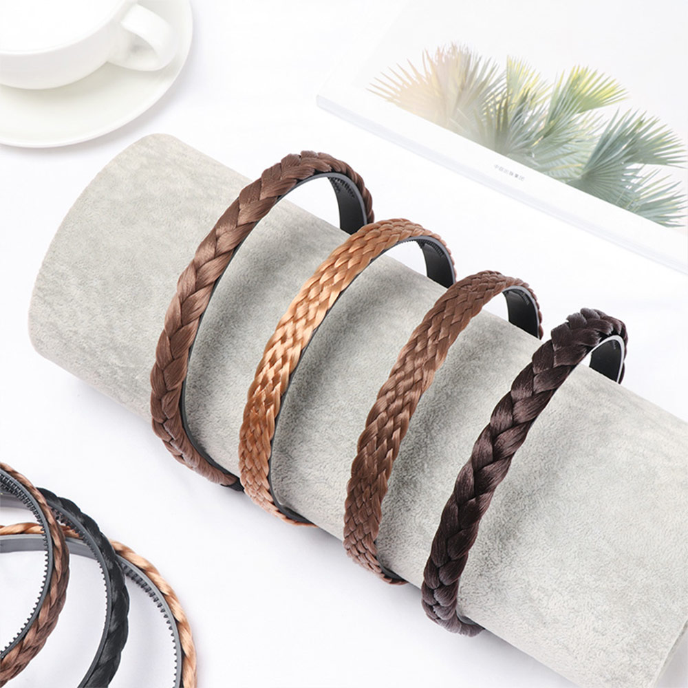 Băng Đô Tóc Giả Dạng Tết Nhiều Màu Chất Lượng Cao Cho Nữ