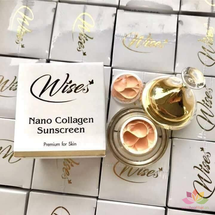 Kem chốnǥ Nắng Wise Nano collągen Sunscreen Thái Lan