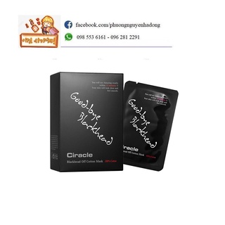 Miếng dán mụn đầu đen Goodbye Black Head Ciracle [Hàng Chính Hãng]
