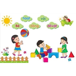 Tranh góc decal mầm non( tranh  chuẩn về màu sắc và chất lượng )