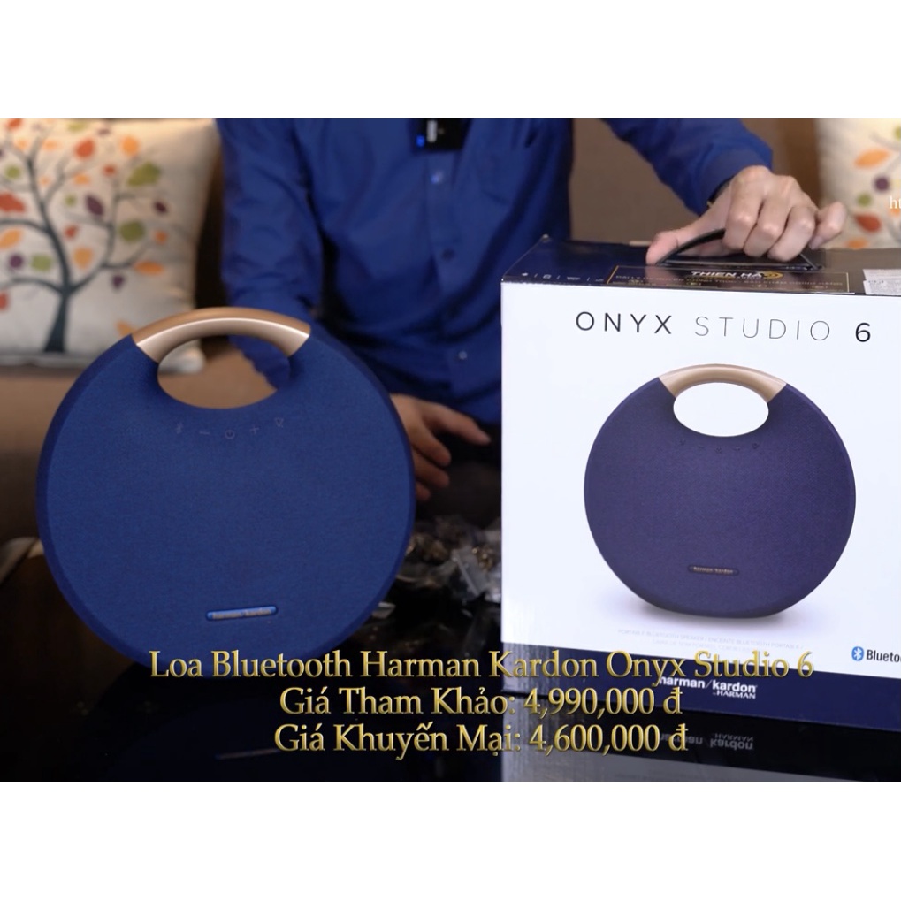 Loa Bluetooth Harman Kardon Onyx Studio 6 - Mới Chính Hãng (Bảo Hành 12T)