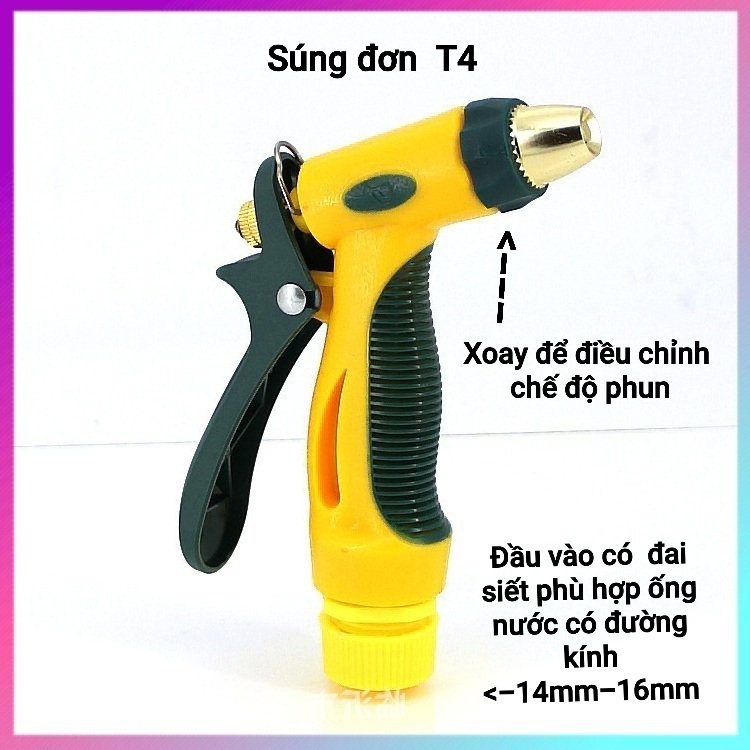 Bộ Vòi Phun Nước Rửa Xe ÁP Lực Cao Chuyên Nghiệp - Yobomall