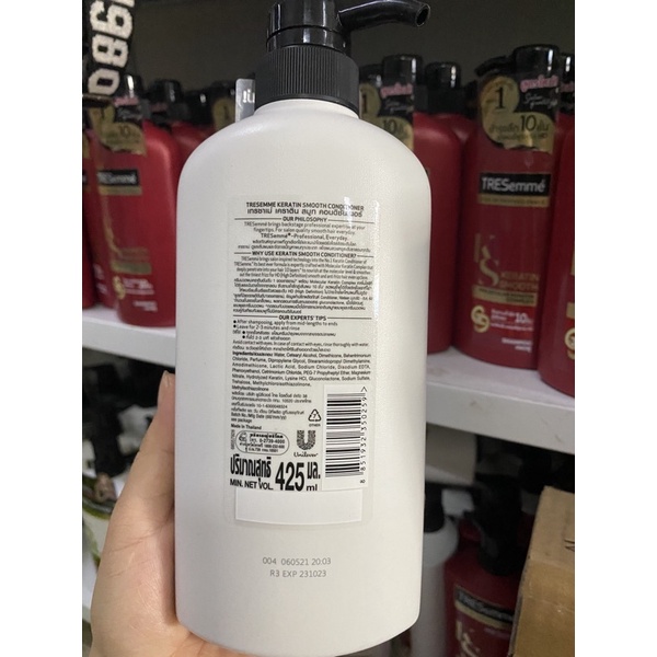 Dầu gội Tresemme KERATIN SMOOTH thái lan 425ml