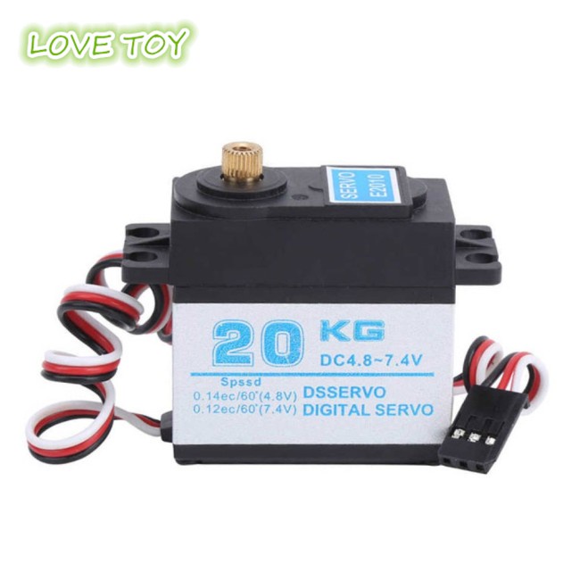 Động Cơ Servo Ds3218 Update Pro Tốc Độ Cao Chống Nước 20kg/.09s Cho 1/8 1/10 Rc