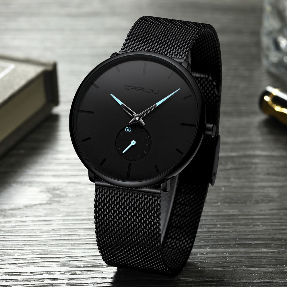 Đồng Hồ CRRJU 2150 / 2165 Chuyển Động Thạch Anh Không Thấm Nước Phong Cách Thể Thao Sang Trọng Thời Trang