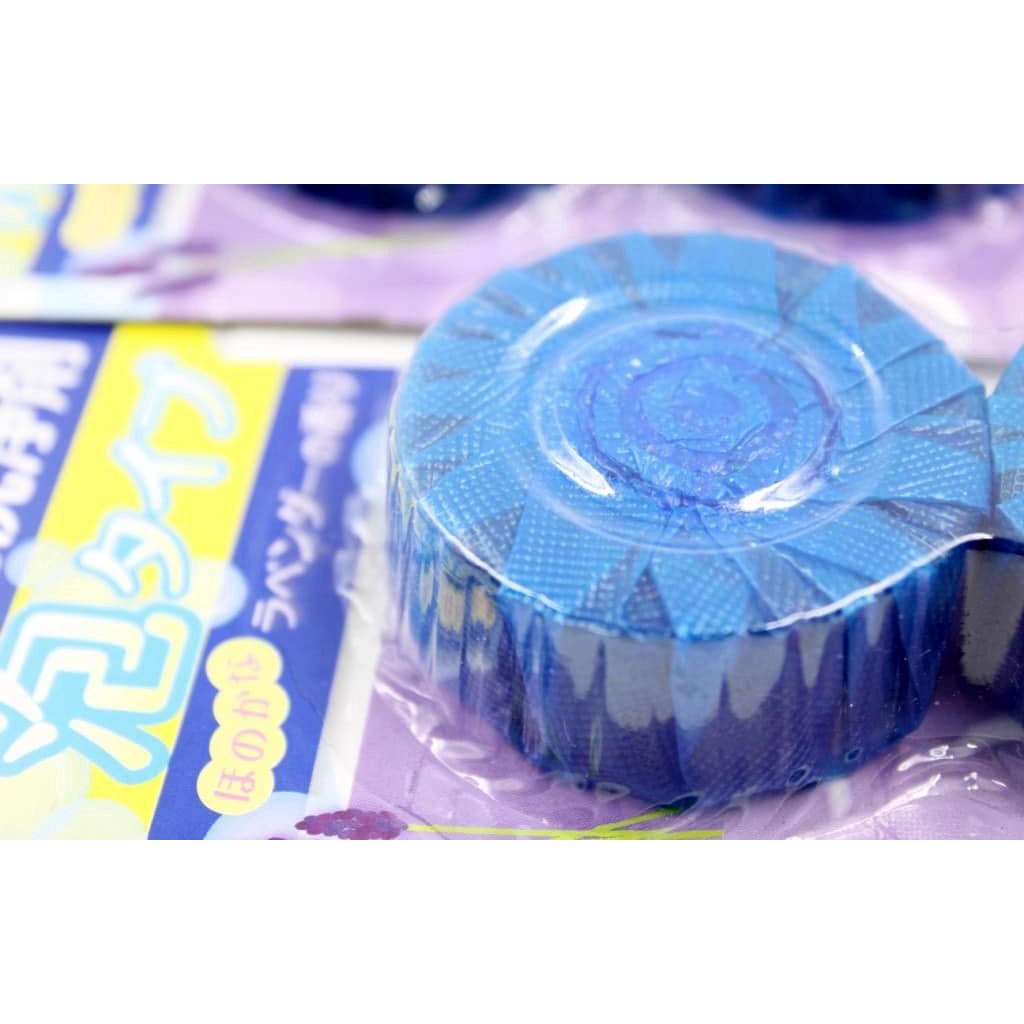 Viên Thả Bồn Cầu Hương Cam Hương Lavender Diệt Khuẩn Khử Mùi Hàng Nhật Set 2 Viên Dùng Được 3, 4 Tháng