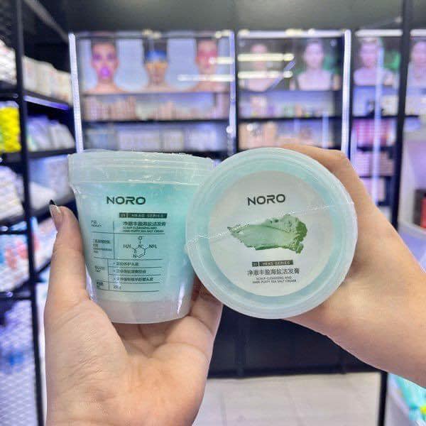 Dầu Gội Muối Biển NORO Thảo dược tự nhiên Tẩy Tế Bào Chết da đầu giúp giảm rụng tóc và kích thích mọc tóc hiệu quả