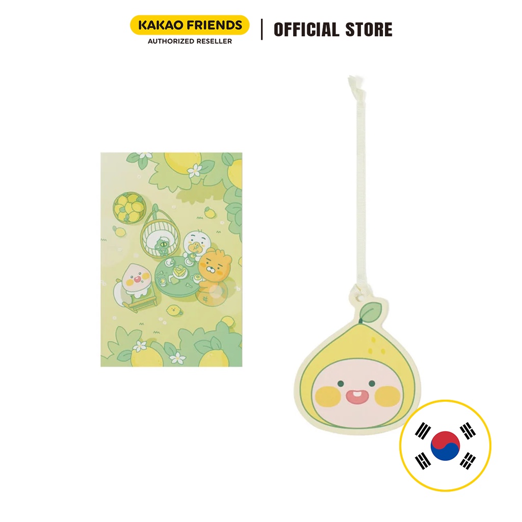 Giấy Làm Mát Không Khí Kakao Friends Lemon Apeach dễ thương siêu cute F10879