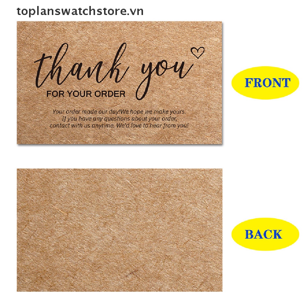 Set 30 Tấm Thiệp Cảm Ơn Lời Cảm Ơn