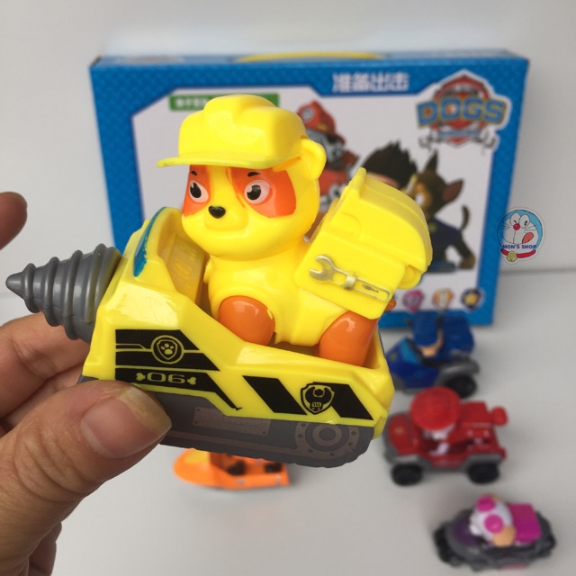 Bộ đồ chơi 6 chú chó cứu hộ Paw Patrol chạy đà