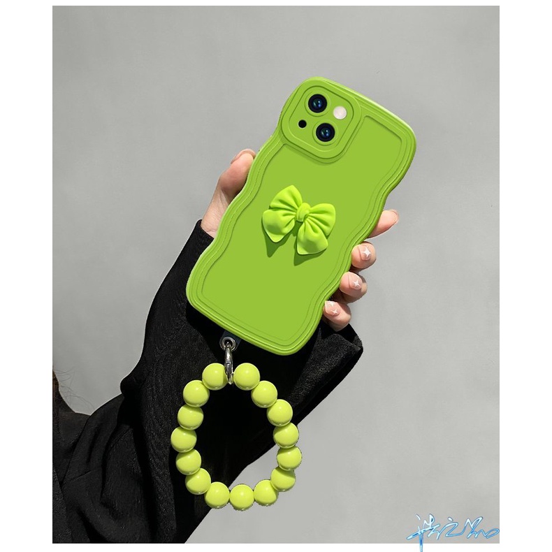 Ốp Điện Thoại Màu Xanh Lá Matcha 3D Thời Trang Cho Oppo A5S A12 A3S A9 A5 2020 A15 A15S A31 A53 F9 F11 A52 A92 Reno 7Z 5