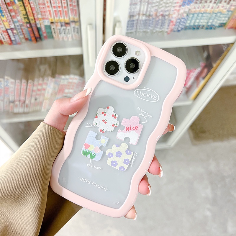 Ốp lưng iphone Phù Hợp Ốp Điện Thoại Acrylic Họa Tiết Ren Sáng Tạo Cho iphone13Pro 12Pro 11 xr Dinuo case