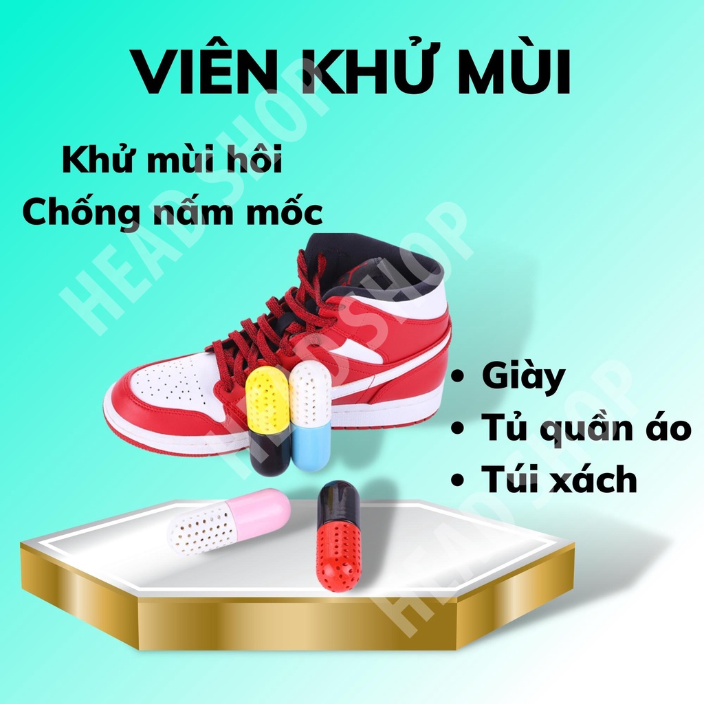 Viên Hút Ẩm Và Khử Mùi Đa Năng VK8 Cho Giày Dép, Quần Áo, Máy Ảnh, Linh Kiện Điện Tử HEADSHOP