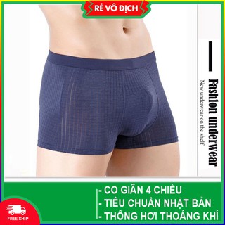 Quần boxer nam 🌽FREESHIP🌽 Quần lót nam thông hơi - Quần sịp Nhật TL02