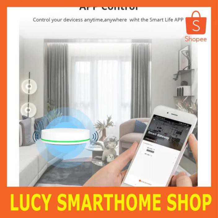 Bộ điều khiển trung tâm nhà thông minh Tuya Zigbee Hub (Tuya, SmartLife App)