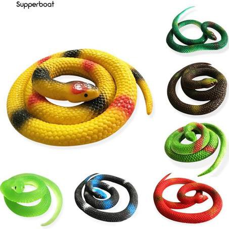 Rắn Giả Cao Su Như Thật, Đồ Chơi Troll Độc Đáo dài 65cm