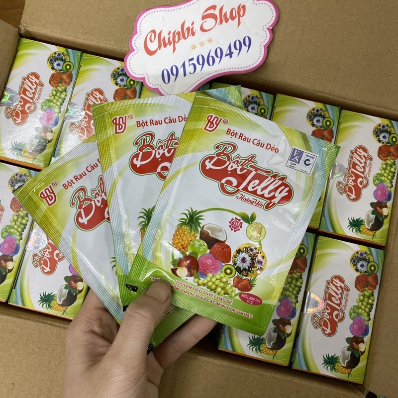 bột jelly dẻo hoàng yến