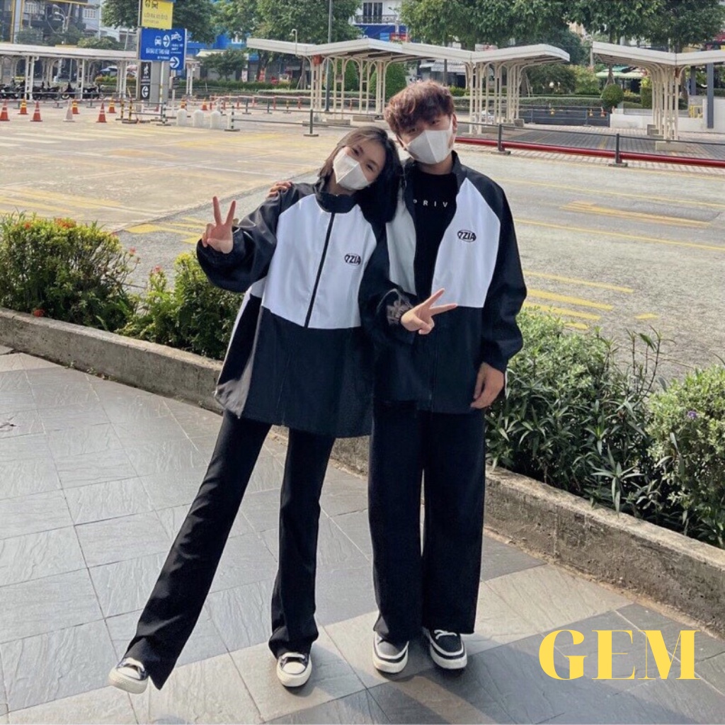 Áo khoác Dù 7ZIA Nam Nữ Unisex Fomr Rộng Thời Trang Giá Rẻ Gem