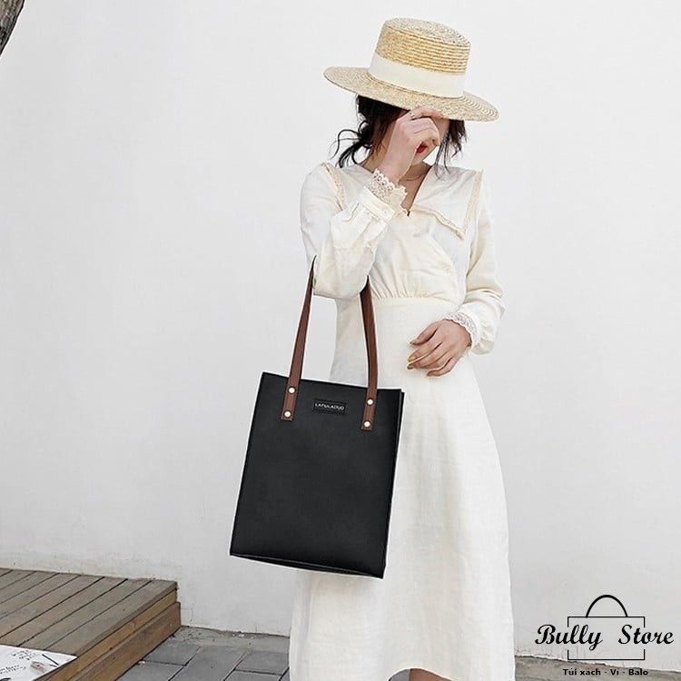 [Mã WAMT2405 giảm 10K đơn 0K] Túi tote da đựng vừa sách A4 | BigBuy360 - bigbuy360.vn