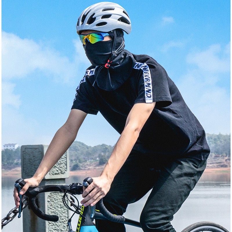 ROCKBROS Khẩu Trang Chống Nắng Chống Tia Uv Khi Đi Xe Đạp