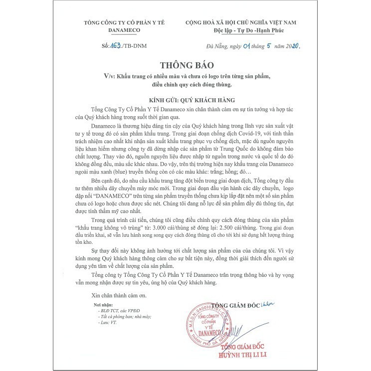 Khẩu trang y tế ĐÃ TIỆT TRÙNG Danameco 1 cái/gói-50 cái/ hộp | BigBuy360 - bigbuy360.vn