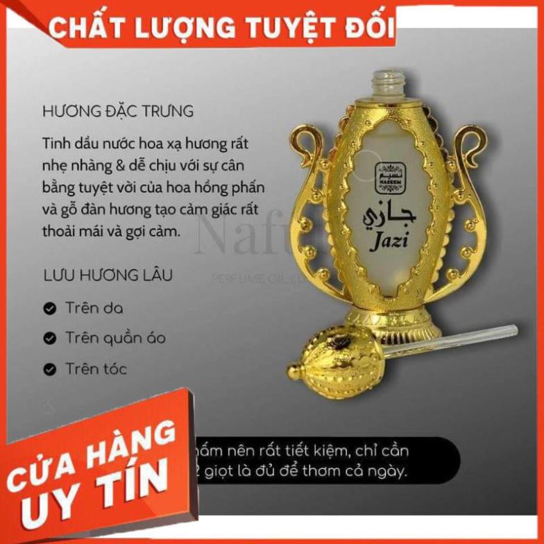 Jazi Naseem (Dubai King) _ Tinh Dầu Nước Hoa Dubai Jazi Naseem 20ml Nữ Ngọt Ngào Nữ Tính Bánh bèo, nhẹ nhàng, ngọt ngào | BigBuy360 - bigbuy360.vn