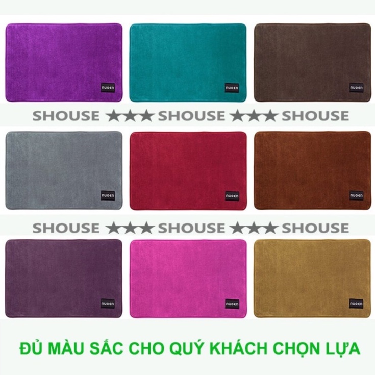 Thảm Lau Chân KRS01 chùi chân chống trượt  nhà bếp welcome cao cấp giá rẻ khách sạn đế cao su hút nước