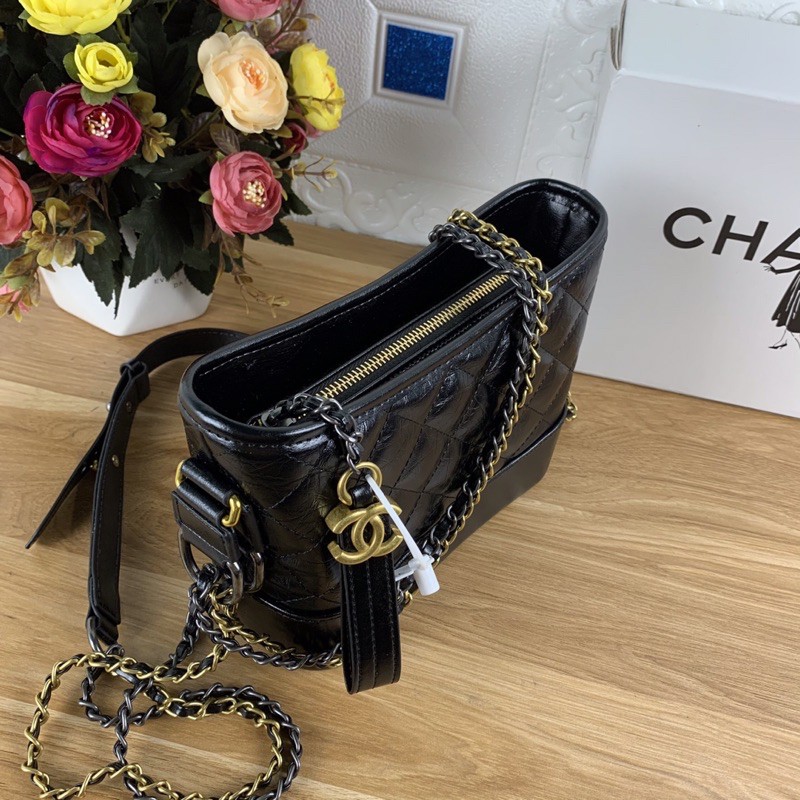 Túi xách Chanel Gabrielle màu đen size 20cm (có sẵn)