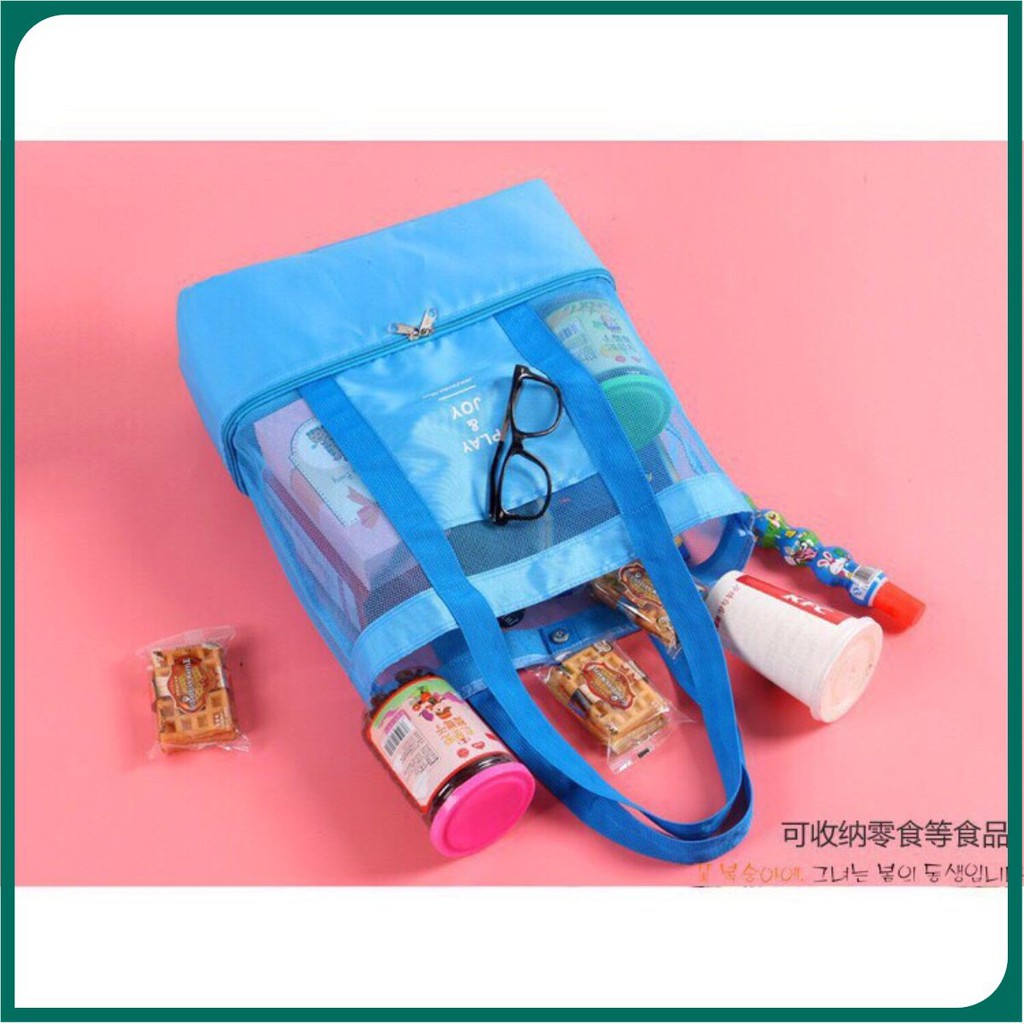 túi lưới xách tay du lịch đa zi năng