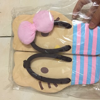 dép tông mèo đính nơ