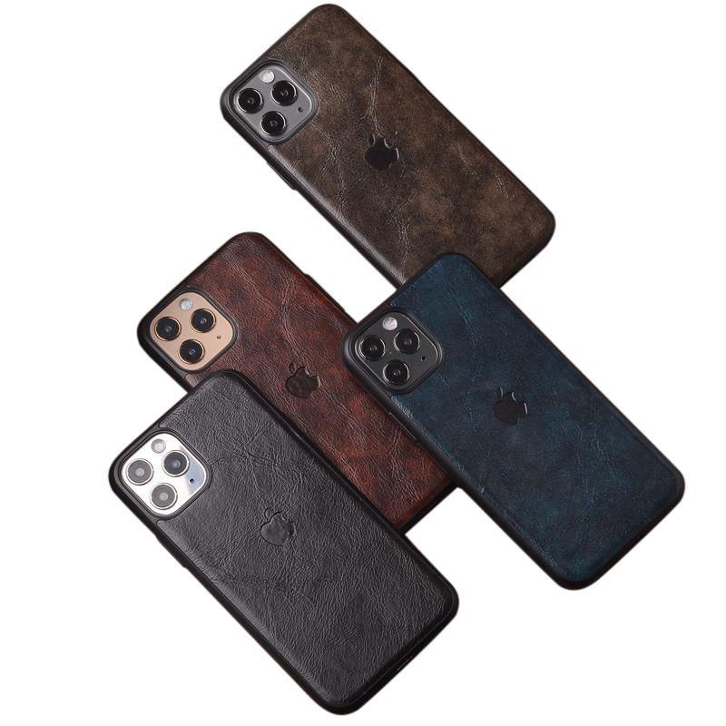 Ốp điện thoại TPU mềm họa tiết da cổ điển chống sốc cho iphone 6 6s 7 8 plus X XR XS MAX 11 PRO MAX | BigBuy360 - bigbuy360.vn