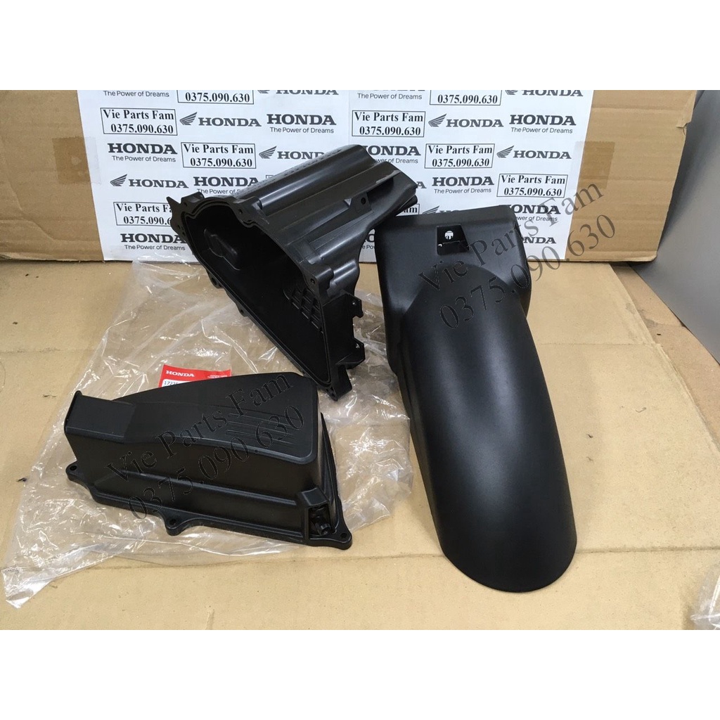 Combo 3 món bộ hộp gió và dè con AB 110 Fi/ Air Blade 110 Fi , hàng chính hãng Honda mới 100%