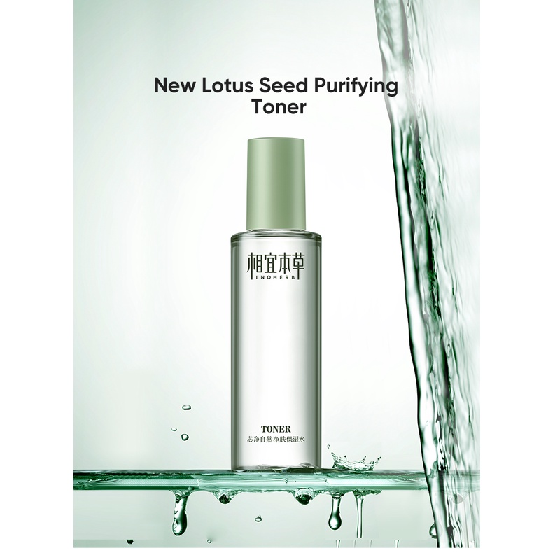 Toner INOHERB hạt hoa sen làm sạch da - Lotus Seed Purifying 200ml