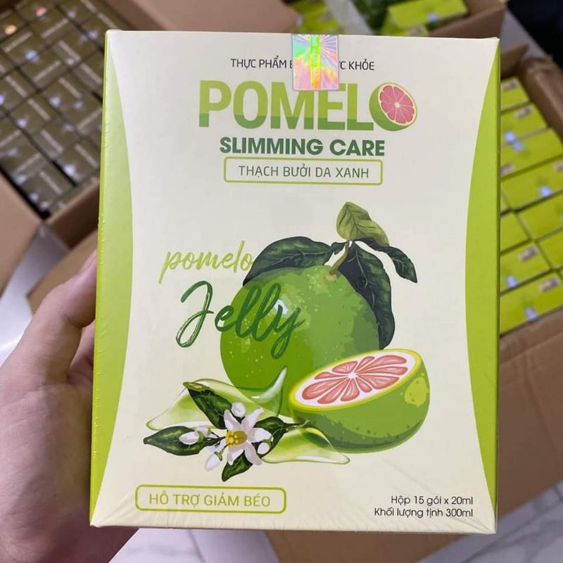 THẠCH BƯỞI DA XANH POMELO SLIMMING CARE ( GIẢM CÂN AN TOÀN ).