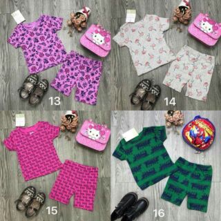 Sỉ Combo 5 bộ bé trai từ 5-18kg