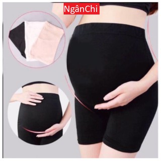 Quần đùi mặc váy bầu cạp chéo cao cấp