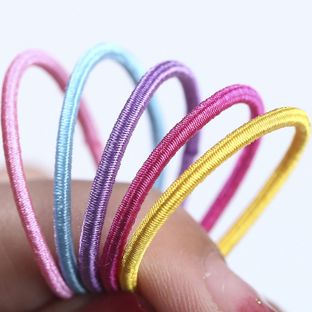 Dây Cột Tóc Thiết Kế Dễ Thương Cho Bé Gái